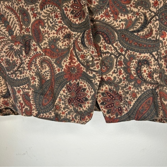 Vintage Pendleton Button Down Shirt Tailored Paisley 70s Style - Picture 3 of 7
